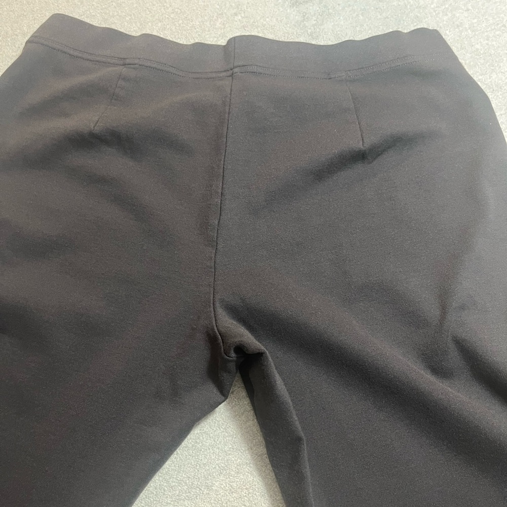 Eileen Fisher Charcoal -Gray Pull on pants - Picture 6 of 12